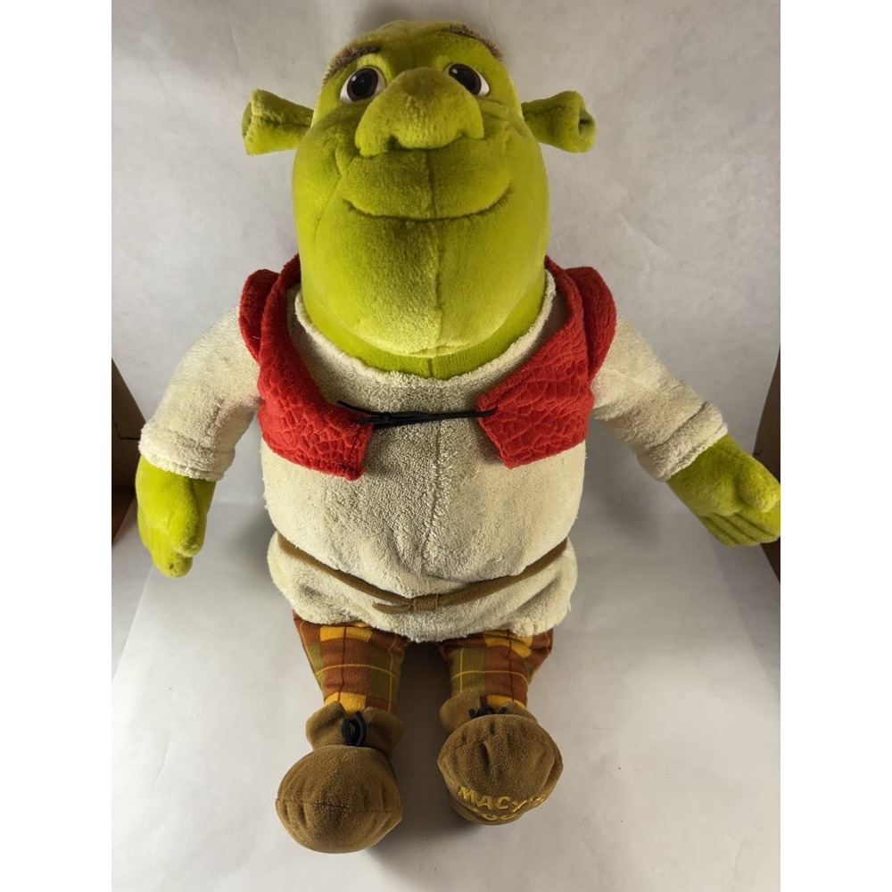 Macy's Exclusive 20" Shrek Plush 2007‎